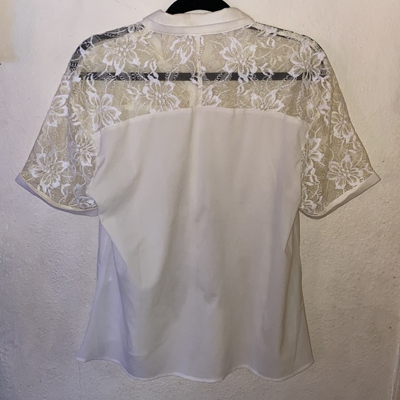 Comme USA lace button down blouse - Picture 11 of 11